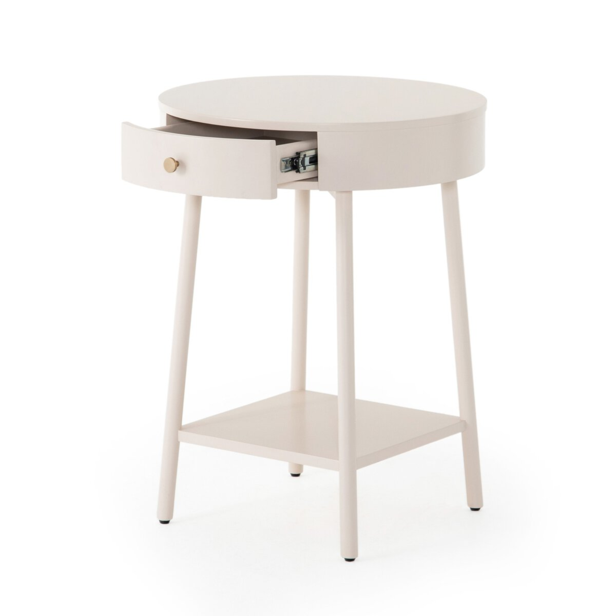 Van Nightstand | Matte Alabaster