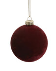 Velvet Glass Ornament