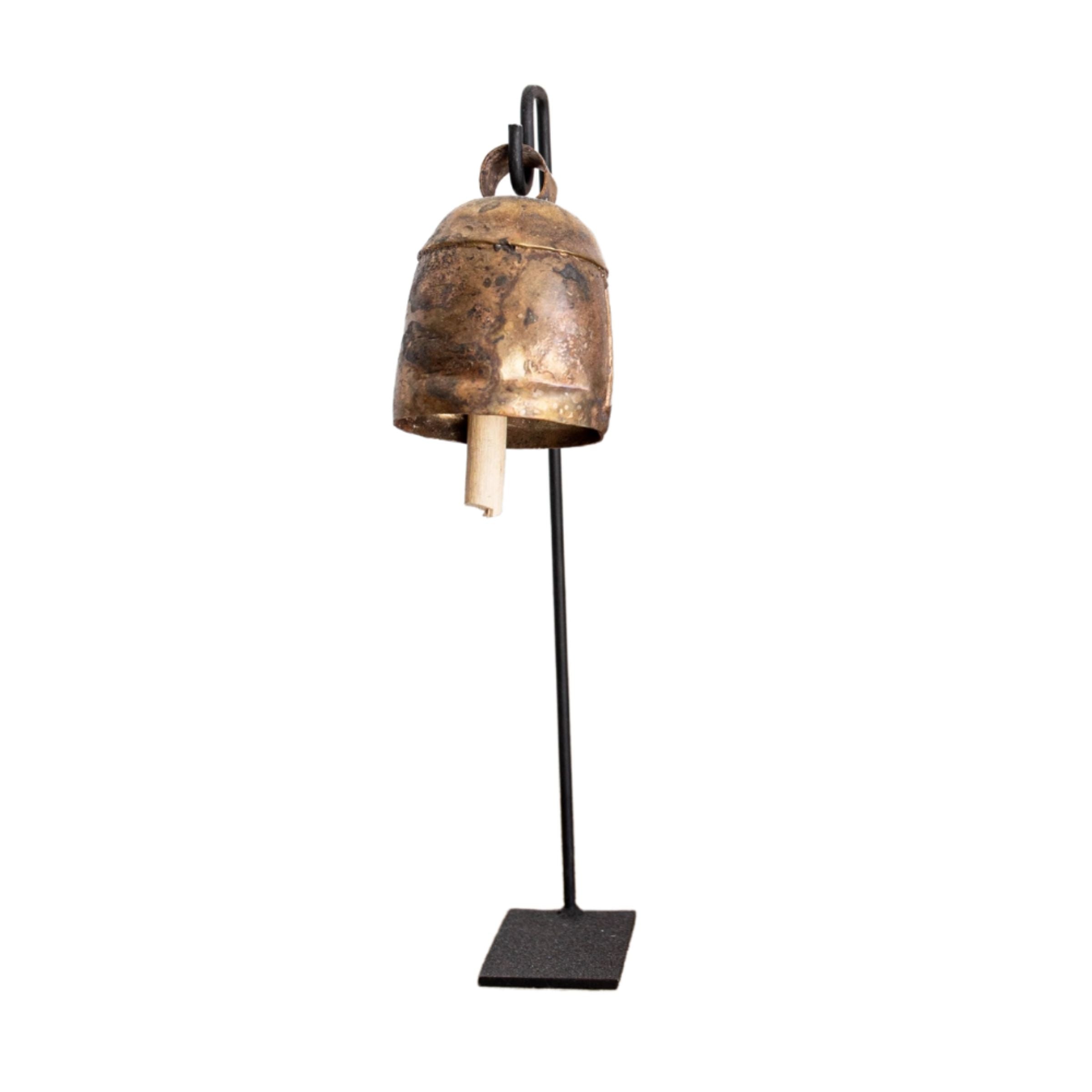 Vintage Iron Bell Stand