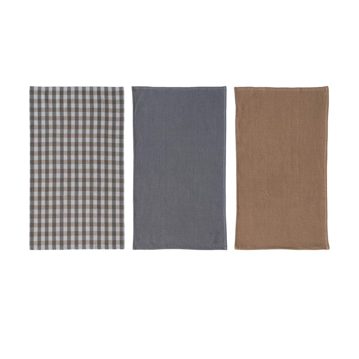 Waffle Weave Hand &amp; Dish Towel Set