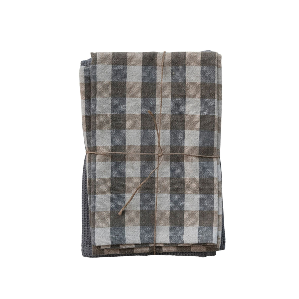Waffle Weave Hand &amp; Dish Towel Set