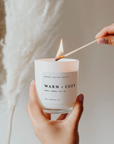 Warm + Cozy Candle