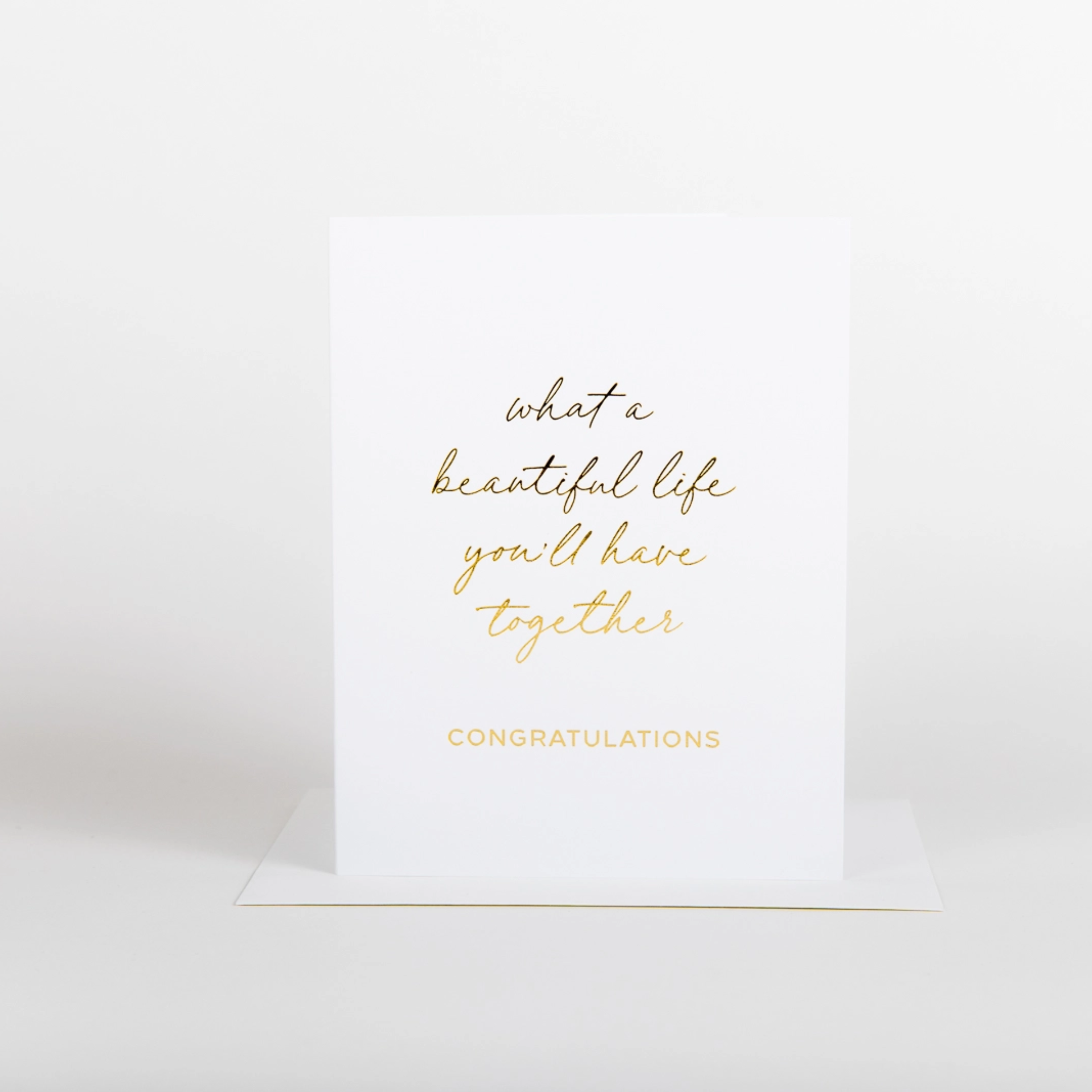 What A Beautiful Life Card