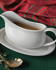 Speckled Gravy Boat Set