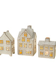 Winter Chalet Tealight House