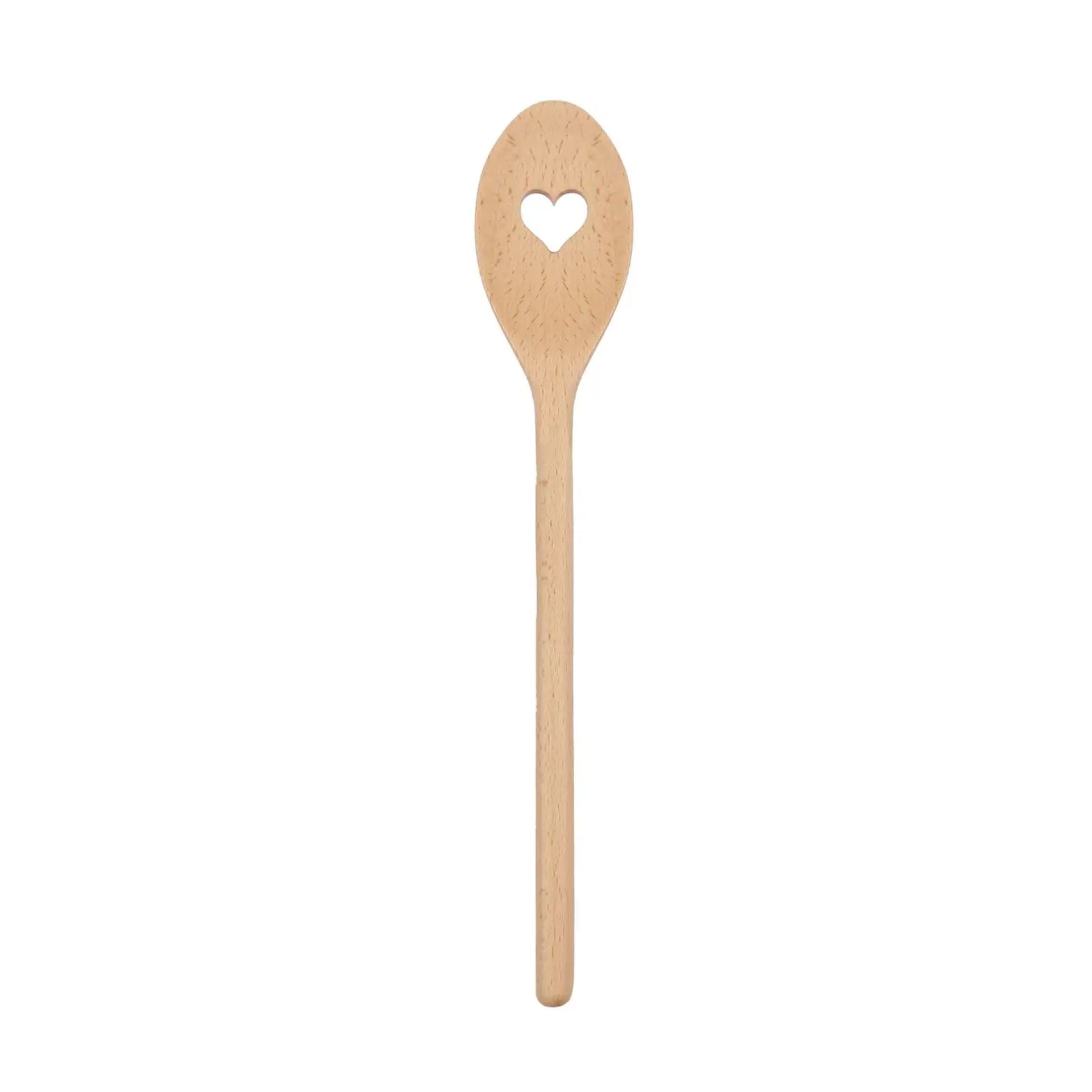 Wooden Heart Cooking Spoon