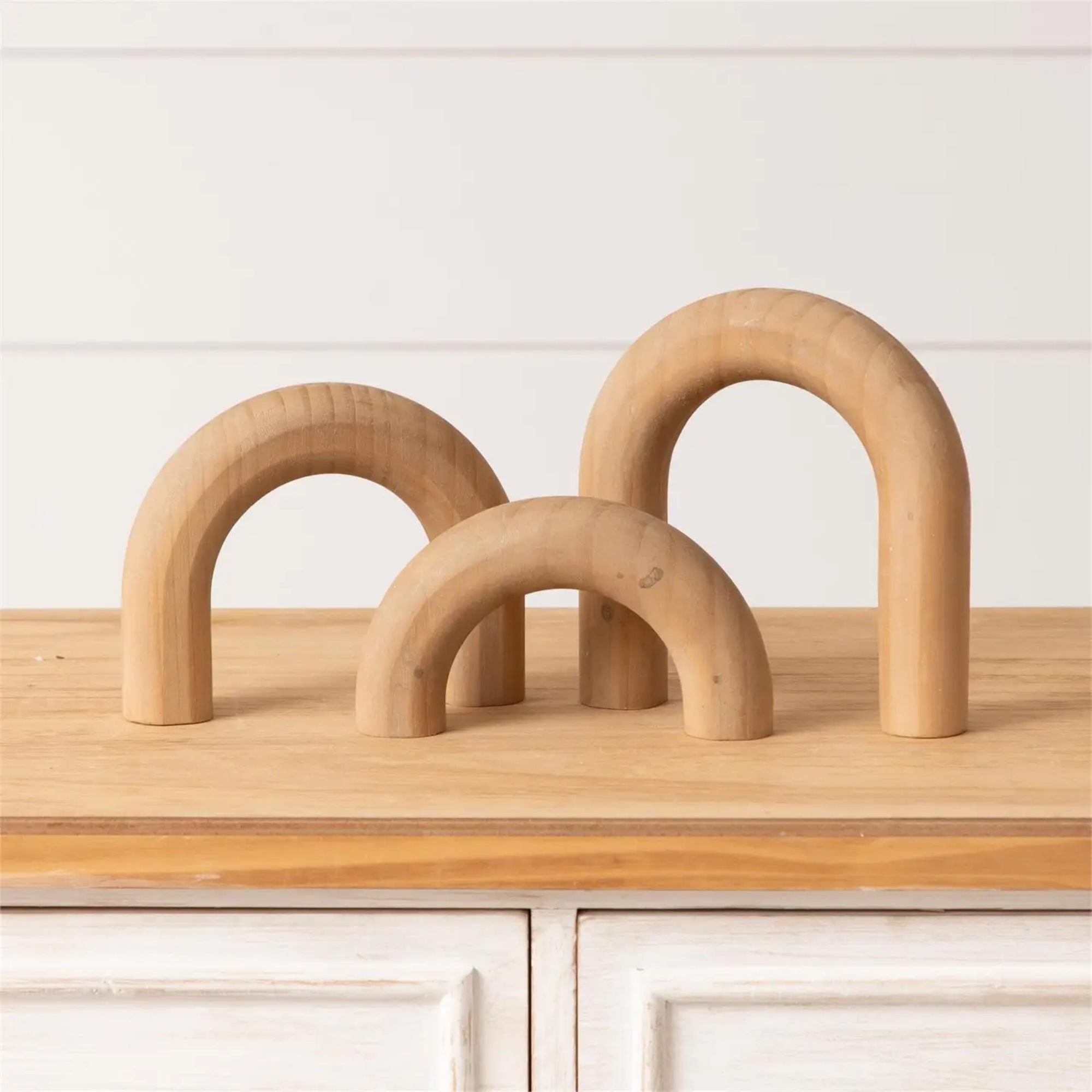Wooden Arch Decor | Set of 3