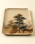 Woodland Mist Enameled Tray