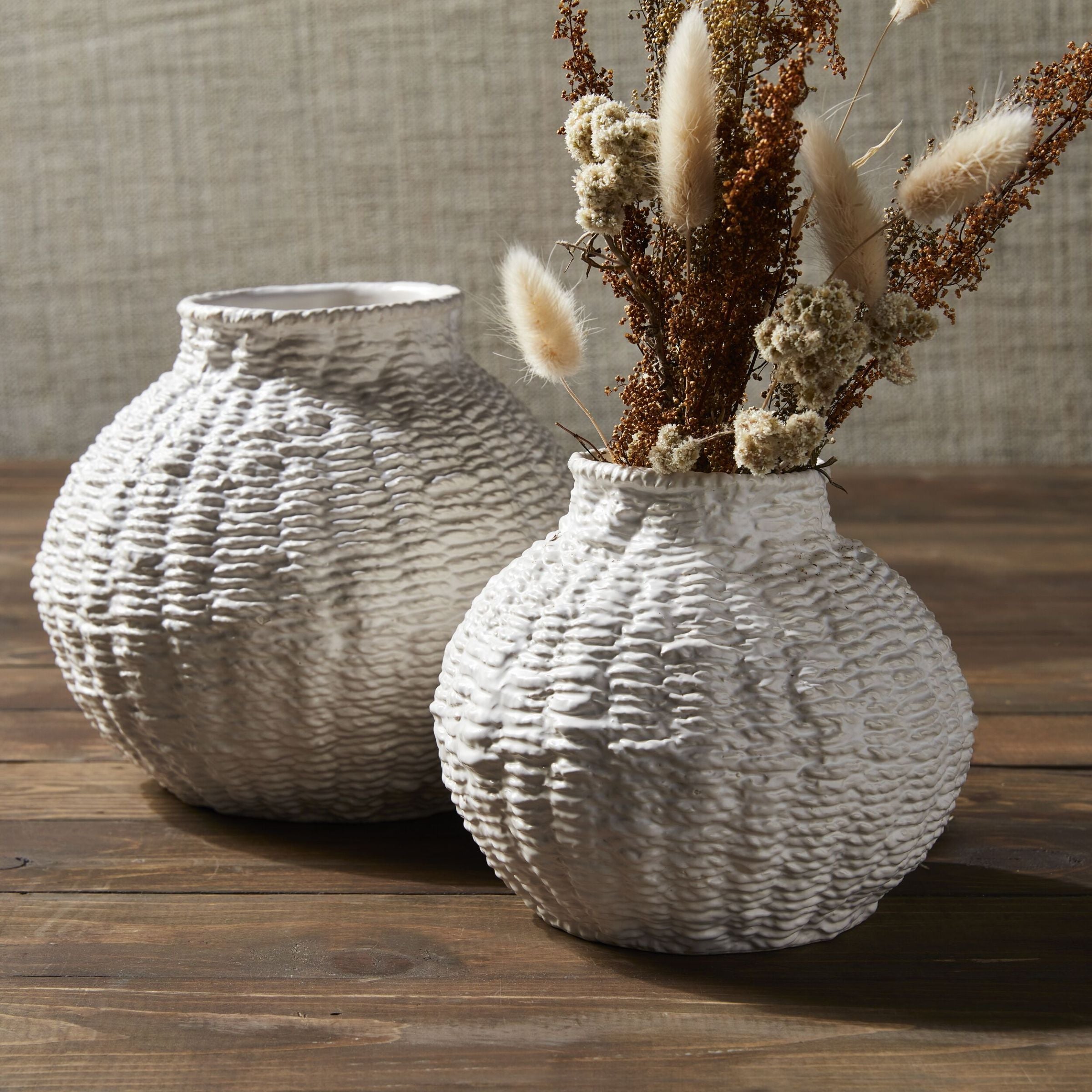 Woven Ceramic Vase