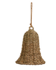 Woven Rattan Bell Ornament