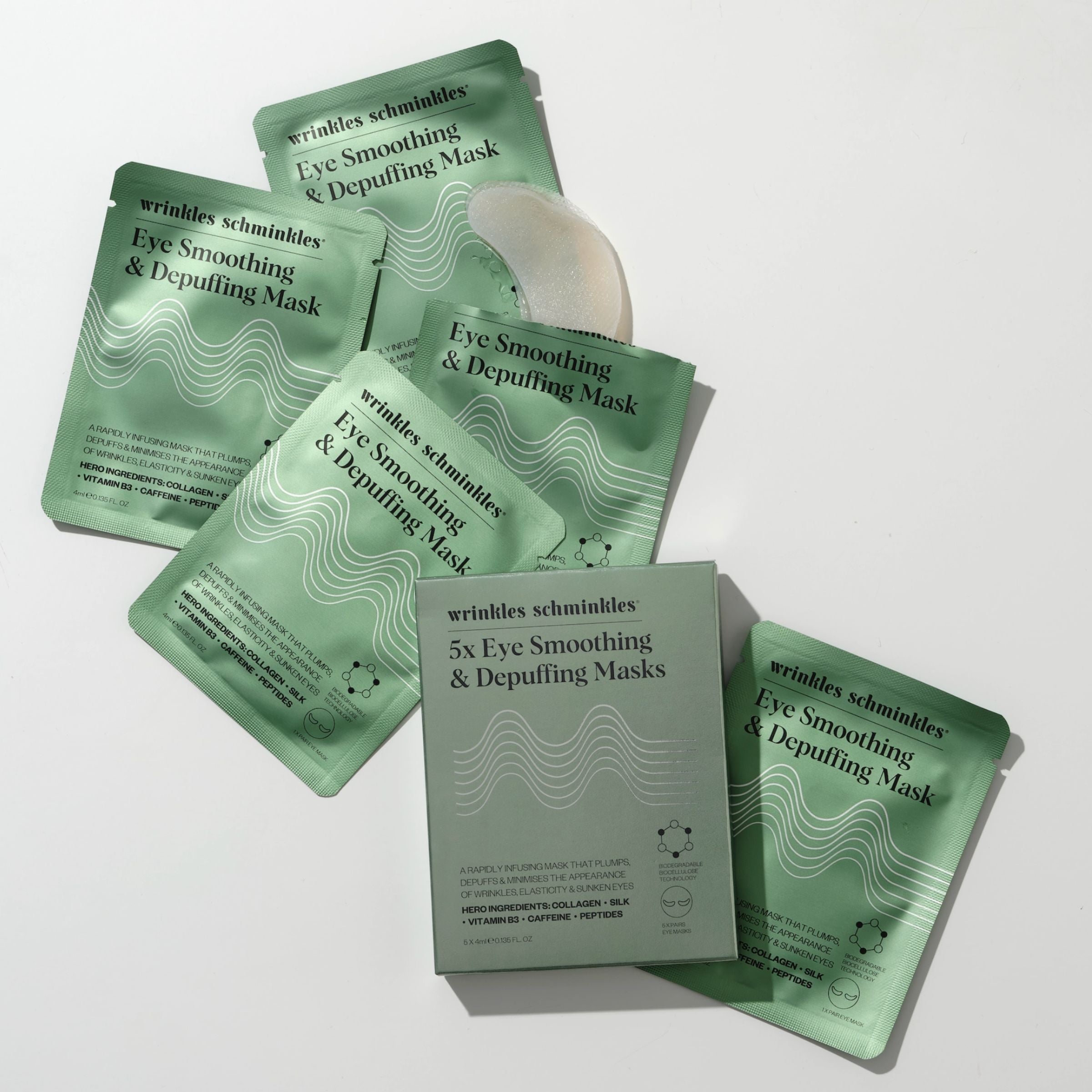 Eye Smoothing &amp; Depuffing Masks