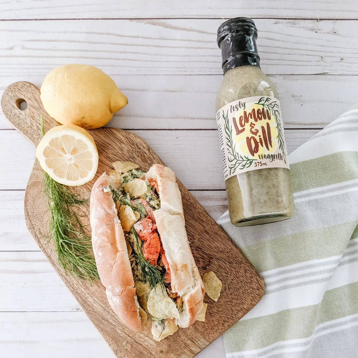 Zesty Lemon Dill Vinaigrette
