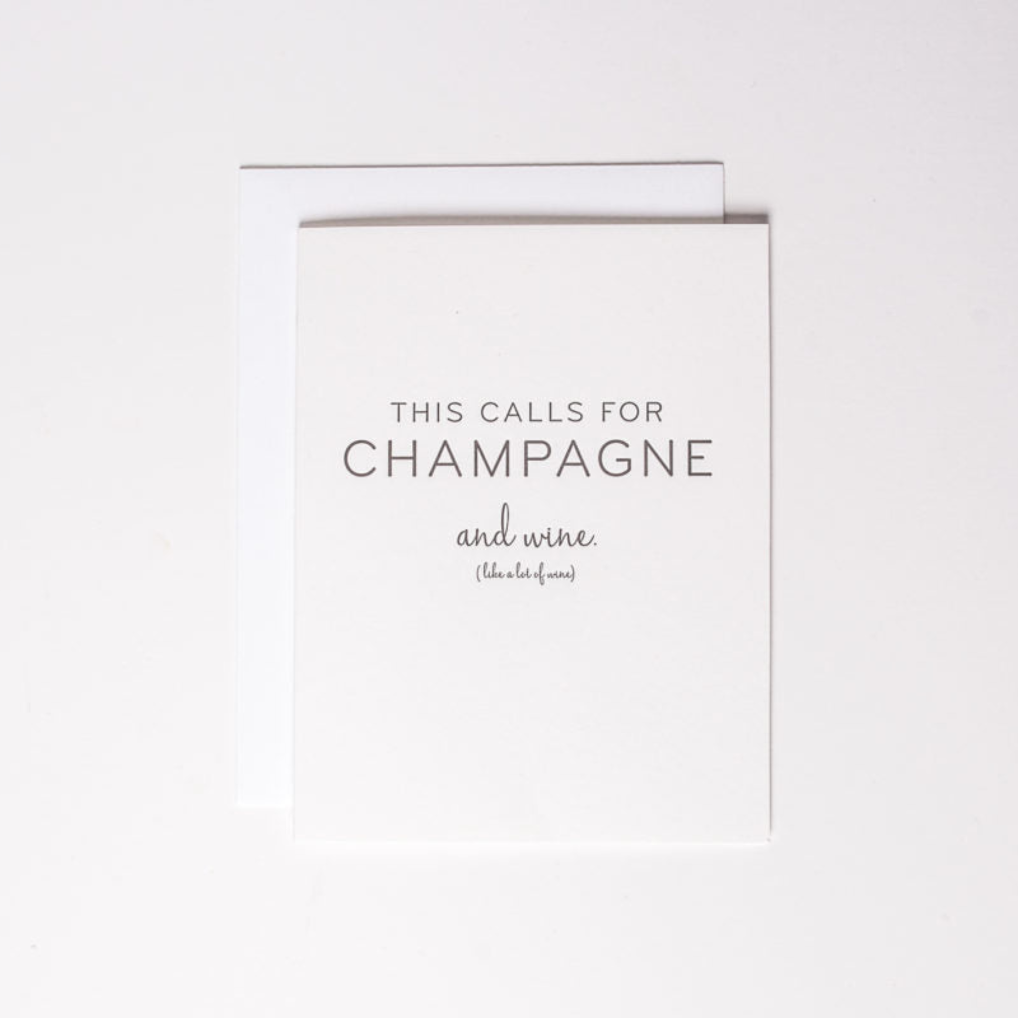 Champagne &amp; Wine Card