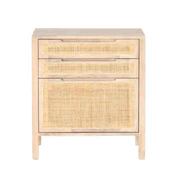 Claire Filing Cabinet - White Wash
