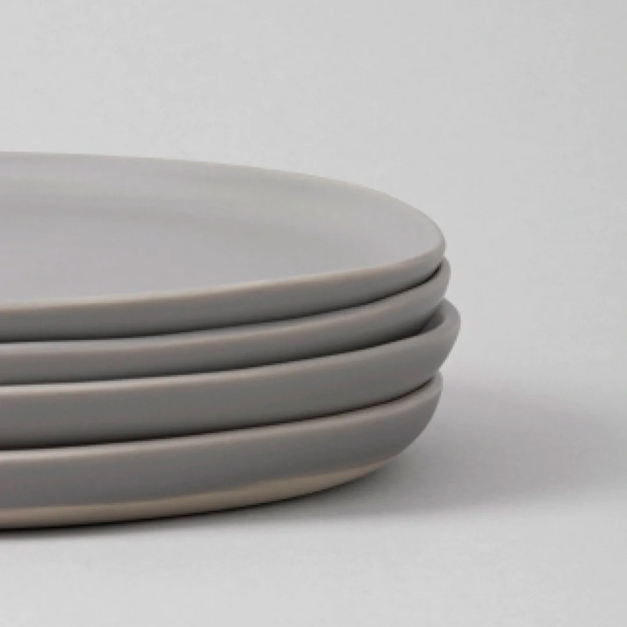 Fable Dinner Plates - Dove Gray