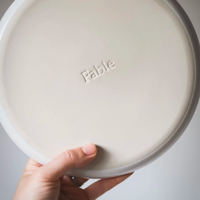 Fable Dinner Plates - Speckled White
