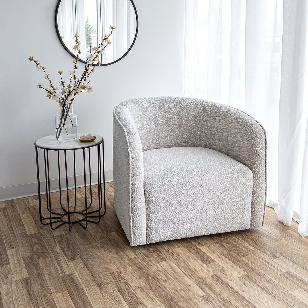 Evita Swivel Accent Chair