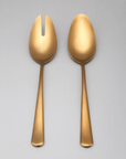 Fable Serving Spoons - Matte Gold