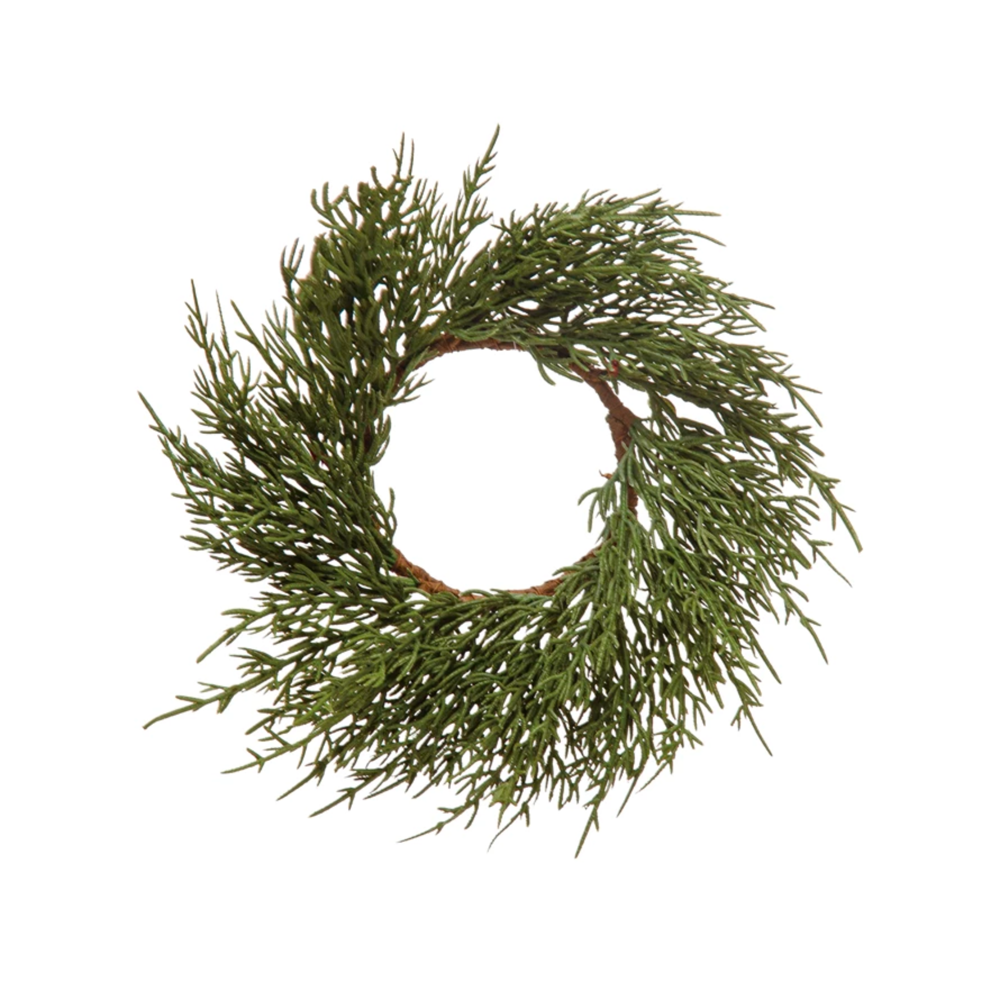 Cypress Pine Wreath 10&quot;