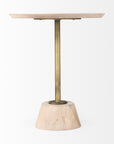 Margot Pedestal Table - White Oak