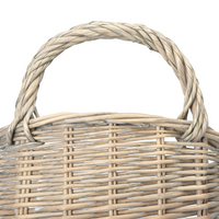 Rattan Wall Basket - Natural