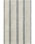Tartan Rug - Quad Stripe Light Gray/Black