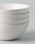 Fable Breakfast Bowls - Speckled White