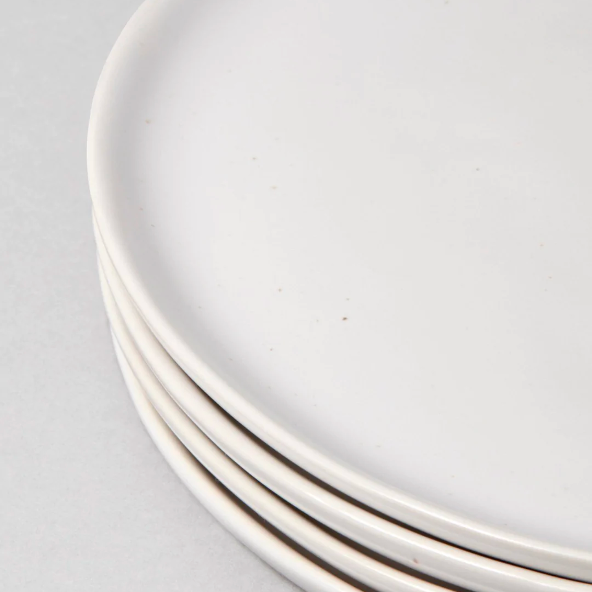 Fable Salad Plates - Speckled White