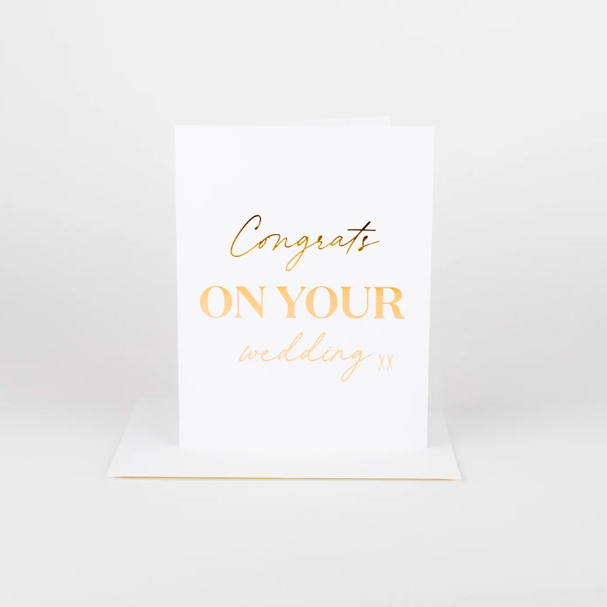 Congrats On Your Wedding Day Card