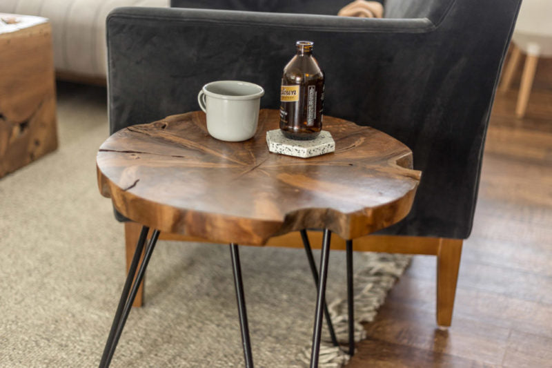 Nate Round Accent Table