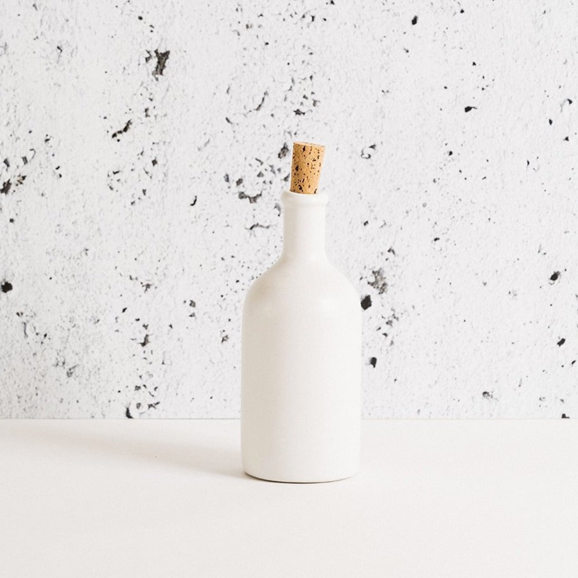 Jazz Oil/Vinegar Bottle - White